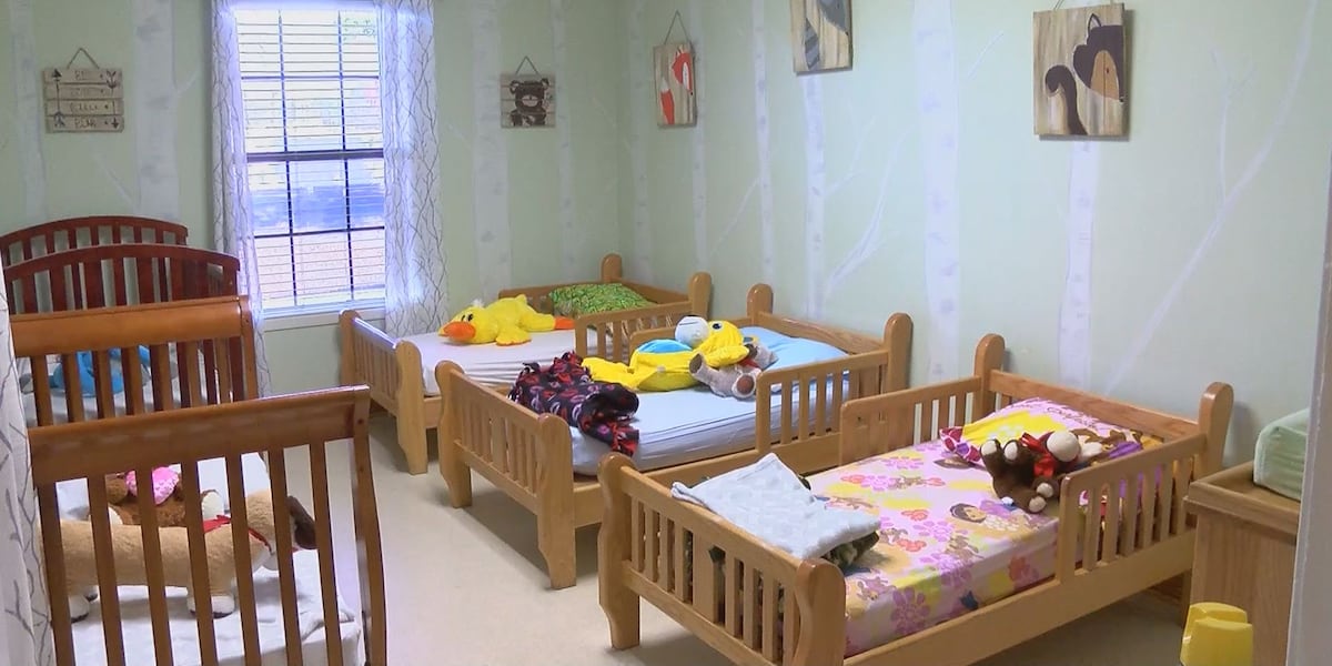 Harrison County Emergency Youth Shelter Nursery Safe Space - WLOX News Broadcast